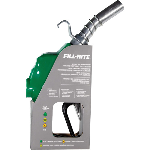 Pistolet de distribution automatique vert pour diesel Moffatt Supply & Specialties