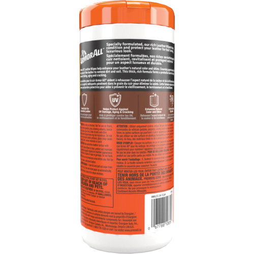 Lingettes nettoyantes et traitement pour cuir Extreme Shield + c&eacute;ramique Moffatt Supply & Specialties