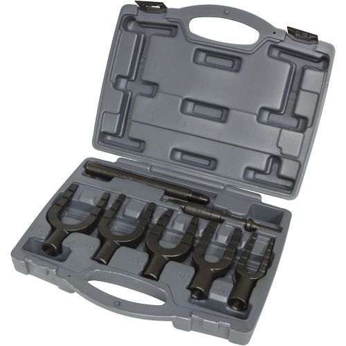 N&eacute;cessaire de 5 fourches de s&eacute;paration &eacute;tag&eacute;es avec coffret Moffatt Supply & Specialties