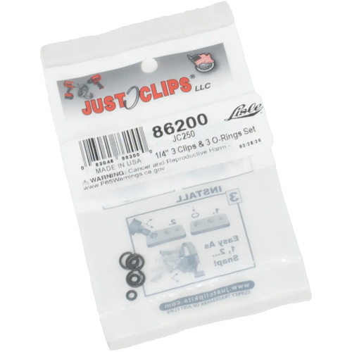 Jeu de clips et joints toriques de 1/4 po Moffatt Supply & Specialties