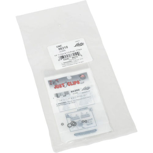 1/4" Clips & O-Rings Set - Bulk Moffatt Supply & Specialties