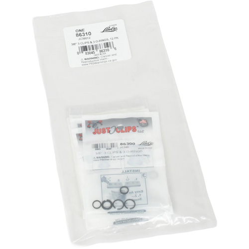 Jeu de clips et joints toriques de 3/8 po - en vrac Moffatt Supply & Specialties