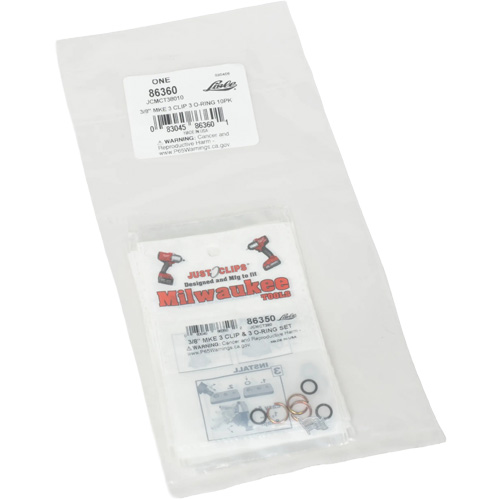 3/8" Clips & O-Rings Set for Milwaukee - Bulk Moffatt Supply & Specialties