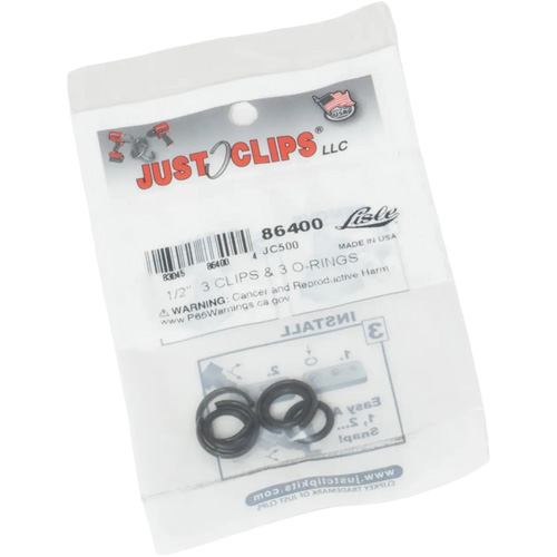 1/2" Clips & O-Rings Set Moffatt Supply & Specialties