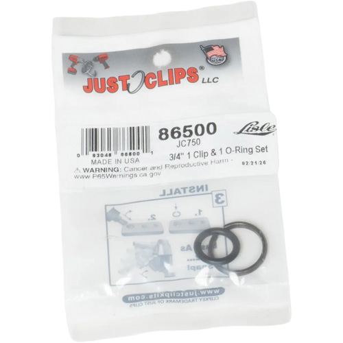 3/4" Clip & O-Ring Set Moffatt Supply & Specialties