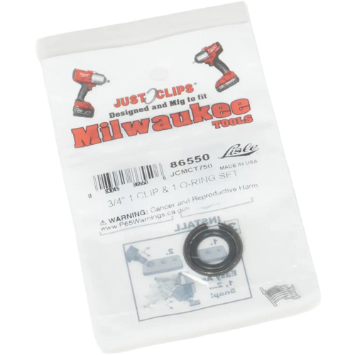 3/4" Clip & O-Ring Set for Milwaukee Moffatt Supply & Specialties