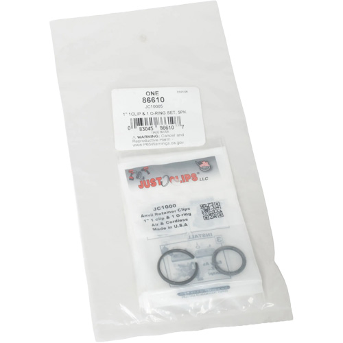 1" Clips & O-Rings Set - Bulk Moffatt Supply & Specialties