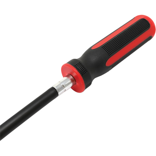 Extra Long Flex Driver with 1/4" Sq. x 1/4" Hex Adapter Moffatt Supply & Specialties