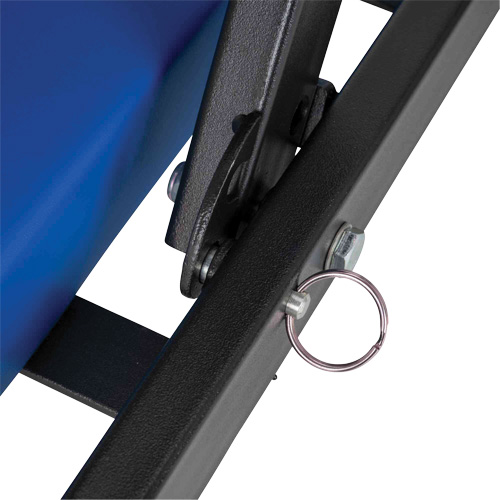 Sommier roulant pliant &agrave; profil bas 3-en-1 convertible en si&egrave;ge Moffatt Supply & Specialties