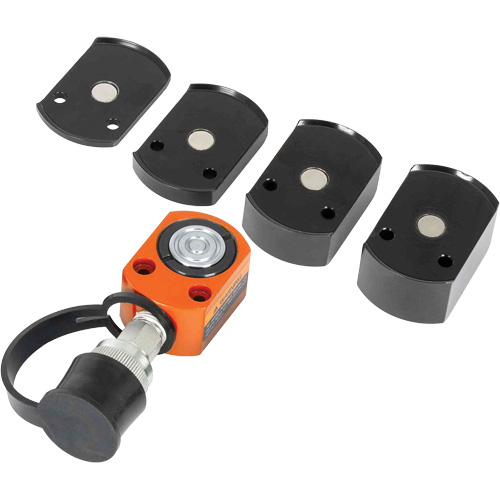 Flat Body Ram Kit with Adapters, 0.24" Stroke, 5 Ton(s) Capacity, 10000 PSI Moffatt Supply & Specialties