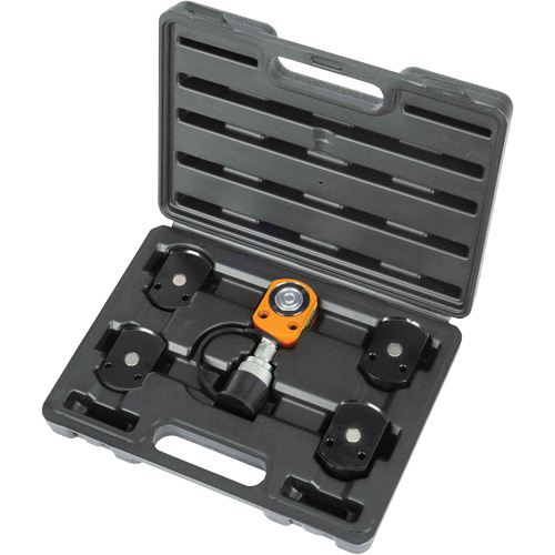 Flat Body Ram Kit with Adapters, 0.24" Stroke, 5 Ton(s) Capacity, 10000 PSI Moffatt Supply & Specialties