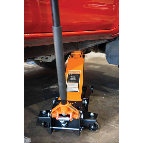 High-Lift Jack with 2-Piece Handle, 3.5 Ton(s) Capacity, 3-7/20" Lowered, Manual Hydraulic Moffatt Supply & Specialties