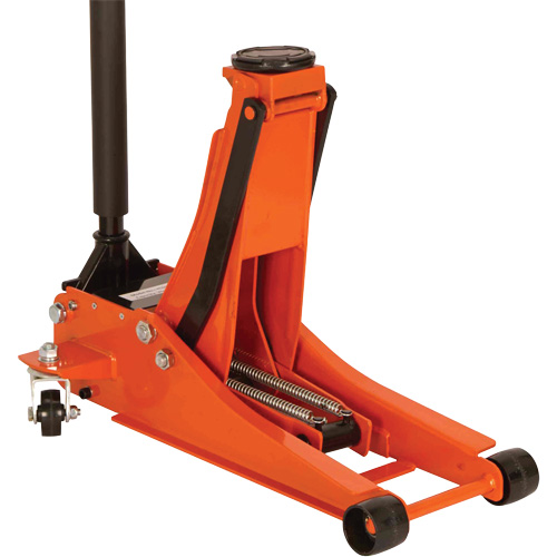 Low Profile Service Jack, 3 Ton(s) Capacity, 2-19/20" Lowered, 19-9/10" Raised, Manual Hydraulic Moffatt Supply & Specialties