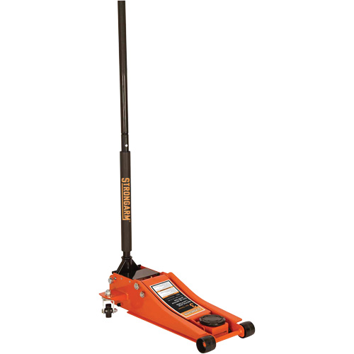 Low Profile Service Jack with Safety Stands, 3 Ton(s) Capacity, 2-19/20" Lowered, 19-9/10" Raised, Manual Hydraulic Moffatt Supply & Specialties