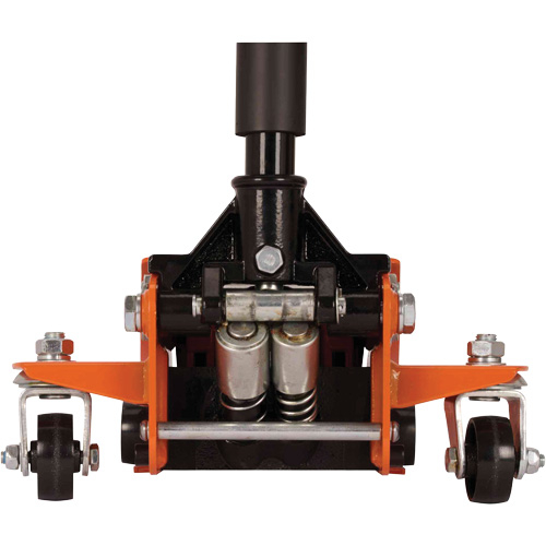 Low Profile Service Jack with Safety Stands, 3 Ton(s) Capacity, 2-19/20" Lowered, 19-9/10" Raised, Manual Hydraulic Moffatt Supply & Specialties
