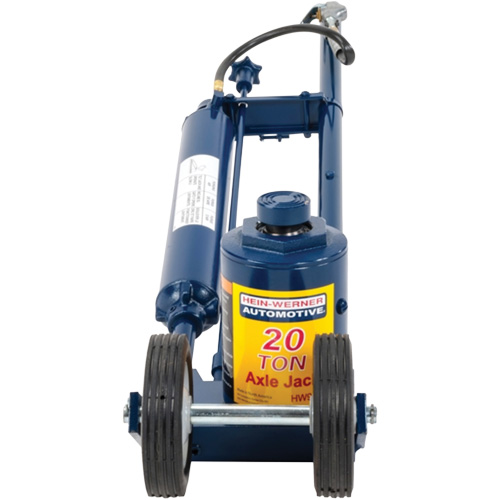 Air-Actuated Truck Jack, 20 Ton(s) Capacity, 9-1/2" Lowered, 17-1/2" Raised, Air Hydraulic Moffatt Supply & Specialties