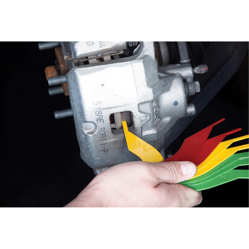 8-Piece Colour-Coded Brake Lining Thickness Gauge Moffatt Supply & Specialties