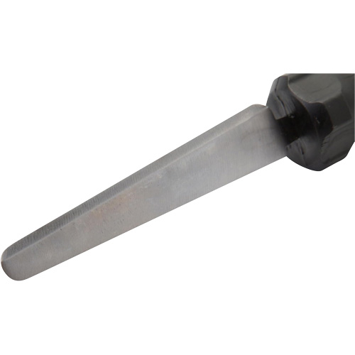 Couteau &agrave; d&eacute;chirer les pneus &agrave; bout rond avec lame flexible Moffatt Supply & Specialties