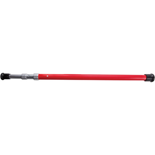 Support de capot t&eacute;lescopique universel avec tige de s&eacute;curit&eacute; Moffatt Supply & Specialties