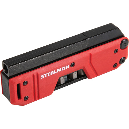 10-In-1 Everyday Carry Folding Magnetic Pocket Screwdriver, 4-3/10" L Moffatt Supply & Specialties