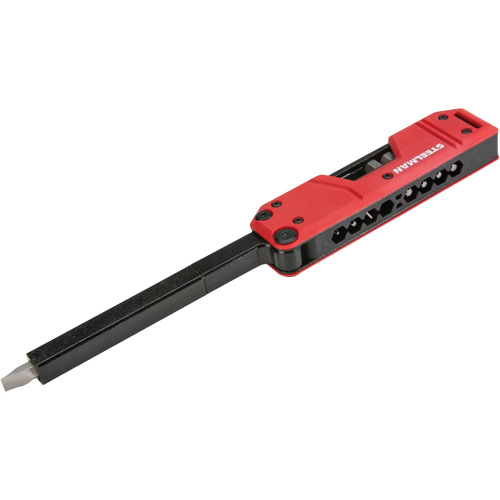 10-In-1 Everyday Carry Folding Magnetic Pocket Screwdriver, 4-3/10" L Moffatt Supply & Specialties