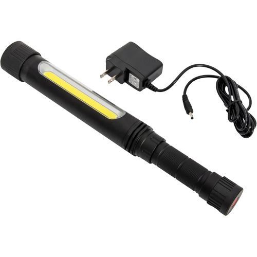 Hybrid Inspection Wand & Flashlight, Magnetic, Rechargeable, 500 Lumens Moffatt Supply & Specialties