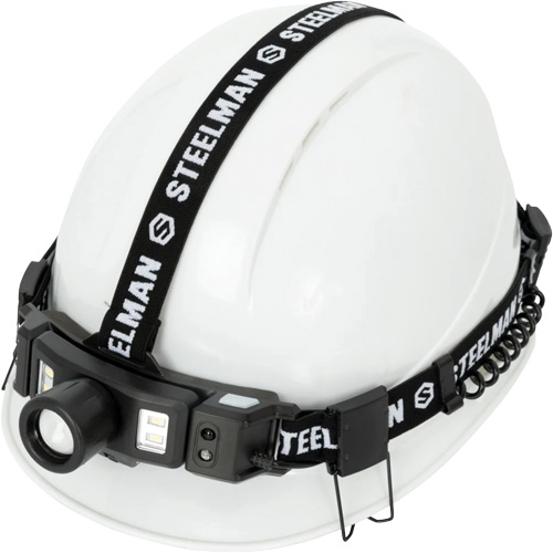 Multi-Mode Focusing Headlamp with Rear Safety Light, LED, 260 Lumens, 2 Hrs. Run Time, Rechargeable Batteries Moffatt Supply & Specialties