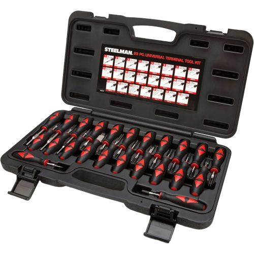 Ensemble universel de 23 outils pour bornes de connexion Moffatt Supply & Specialties