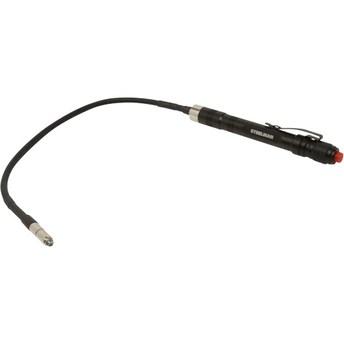 Lampe-stylo &agrave; col flexible de 12" avec pince de poche, DEL, 10 lumens, Corps en Aluminium, piles AAA, Compris Moffatt Supply & Specialties