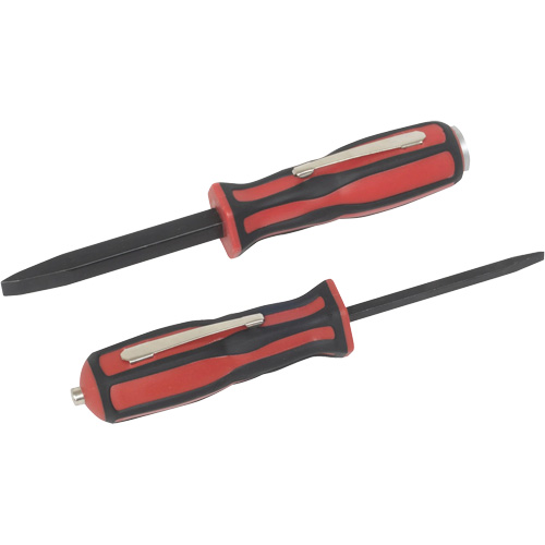 2-Piece Straight Pocket Pry Bar Set, 1/8"/1/4" W x 5" L Moffatt Supply & Specialties