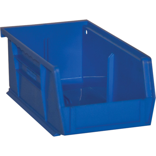 Hook-On Bins, 4" W x 3" H x 7" D, Blue, 10 lbs. Capacity Moffatt Supply & Specialties