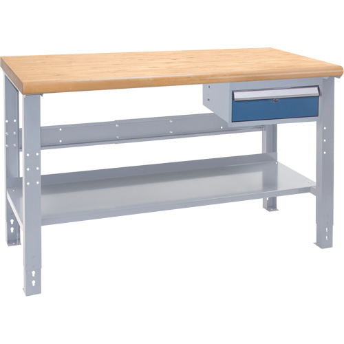 Industrial Duty Workbench, 1000 lbs. Cap., 72" W x 30" D, 34" H Moffatt Supply & Specialties