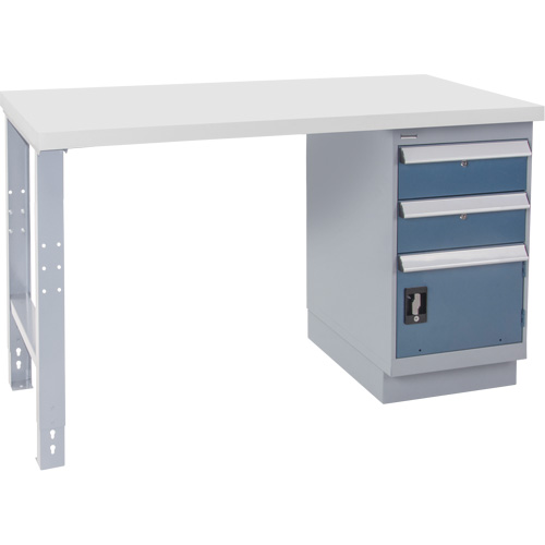 Industrial Duty Workbench, 30" W x 72" D x 34" H, 1000 lbs. Capacity Moffatt Supply & Specialties