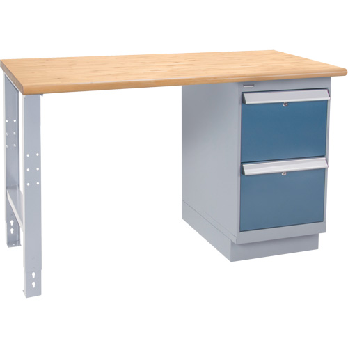 Industrial-Duty Workbench, Door w/ Drawer Combination, 1000 lbs Cap., 72" W x 36" D, 34" H Moffatt Supply & Specialties