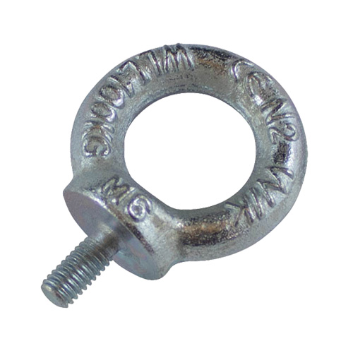 Boulons &agrave; œil matric&eacute;s, 1/8" dia, 1/2" lo, Fini naturel sans enduit, 154 lb (70 kg) capacit&eacute; Moffatt Supply & Specialties