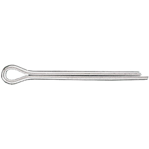 Cotter Pin, 1" Dia., 1" L, Zinc Plated Moffatt Supply & Specialties