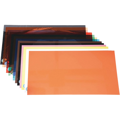Cales minces chromocod&eacute;es en plastique Moffatt Supply & Specialties