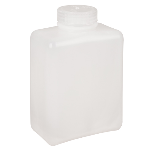 Easy-Grip Space-Saver Bottles, Rectangular, 32 oz., Plastic Moffatt Supply & Specialties