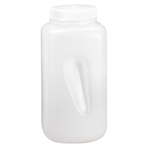 Bottles, Round, 128 fl. oz., Plastic Moffatt Supply & Specialties