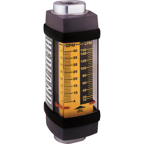 D&eacute;bitm&egrave;tre, 0,2-1,8 gal./min d'eau, Analogique Moffatt Supply & Specialties