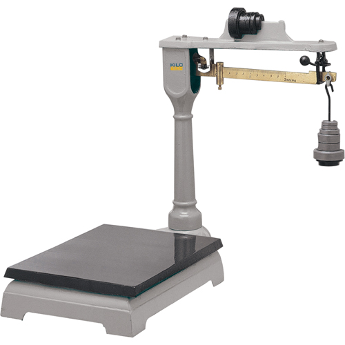 Balances &agrave; plateau &agrave; fl&eacute;au m&eacute;canique, 16" lo x 12" la, Capacit&eacute; de 100 kg Moffatt Supply & Specialties