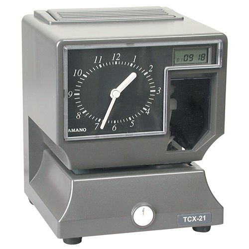 Time Clock, Digital Moffatt Supply & Specialties