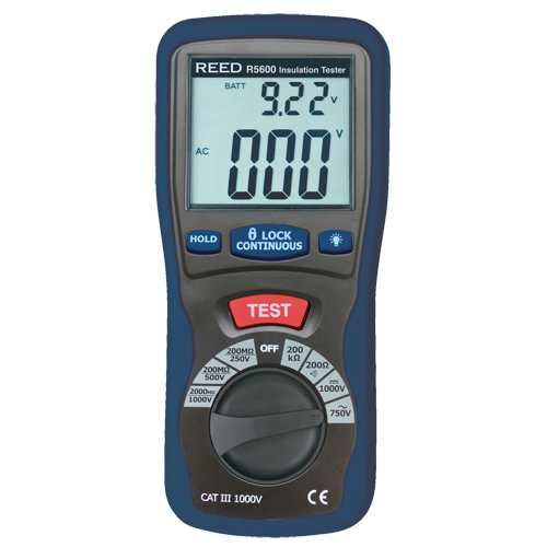 Multi-Function Insulation Tester with ISO Certificate, Digital Moffatt Supply & Specialties