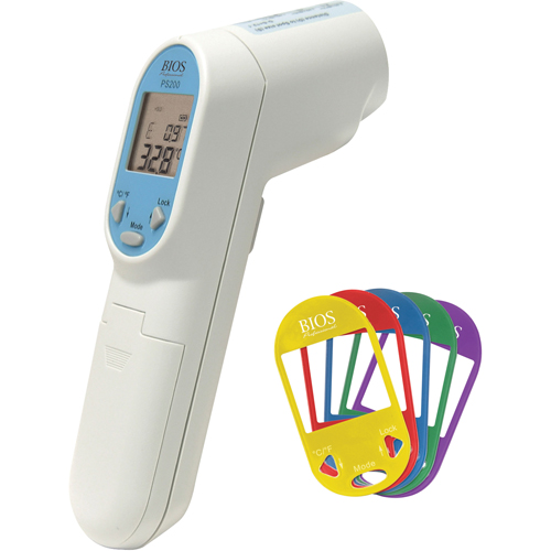 Food Service Infrared Thermometers, -76° - 932° F ( -60° - 500° C ), 12:1, Fixed Emmissivity Moffatt Supply & Specialties