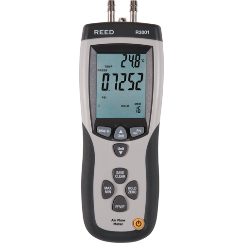Micromanometer with ISO Certificate, Digital, 0 - 0.752 PSI Moffatt Supply & Specialties