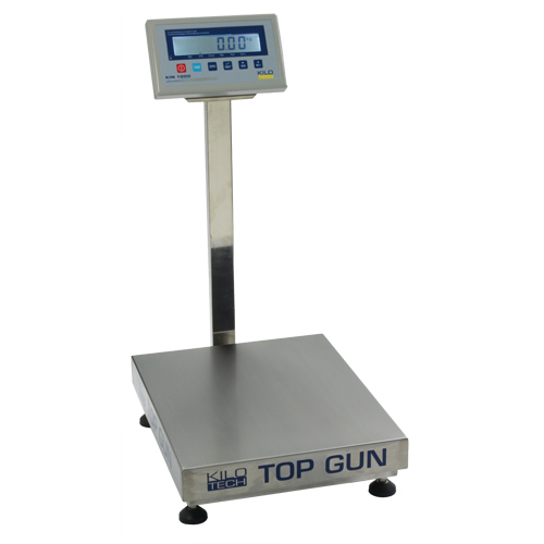 Balances &agrave; plateau &eacute;lectroniques Top Gun, 18" lo x 12" la, Capacit&eacute; de 150 lb Moffatt Supply & Specialties