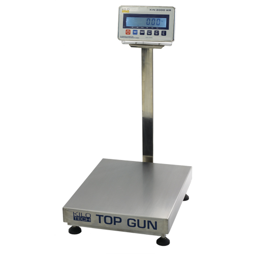 Balances &agrave; plateau &eacute;lectroniques Top Gun, 18" lo x 12" la, Capacit&eacute; de 300 lb Moffatt Supply & Specialties