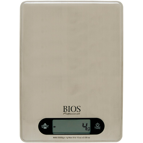 Portion Control Scale, 9 lbs. / 5000 g  Cap., 1 g / 0.1 oz. Graduations Moffatt Supply & Specialties