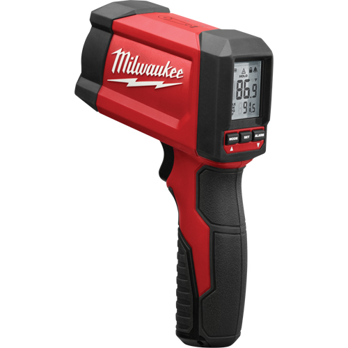 Infrared Temperature Gun, -22° - 1022° F ( -30° - 550° C ), 12:01/12:1, Fixed Emmissivity Moffatt Supply & Specialties