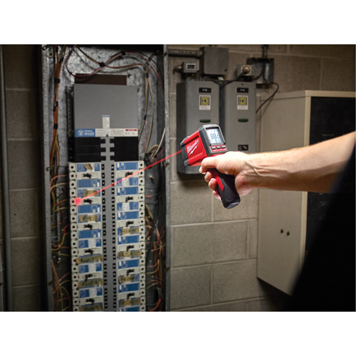 Infrared Temperature Gun, -22° - 1022° F ( -30° - 550° C ), 12:01/12:1, Fixed Emmissivity Moffatt Supply & Specialties